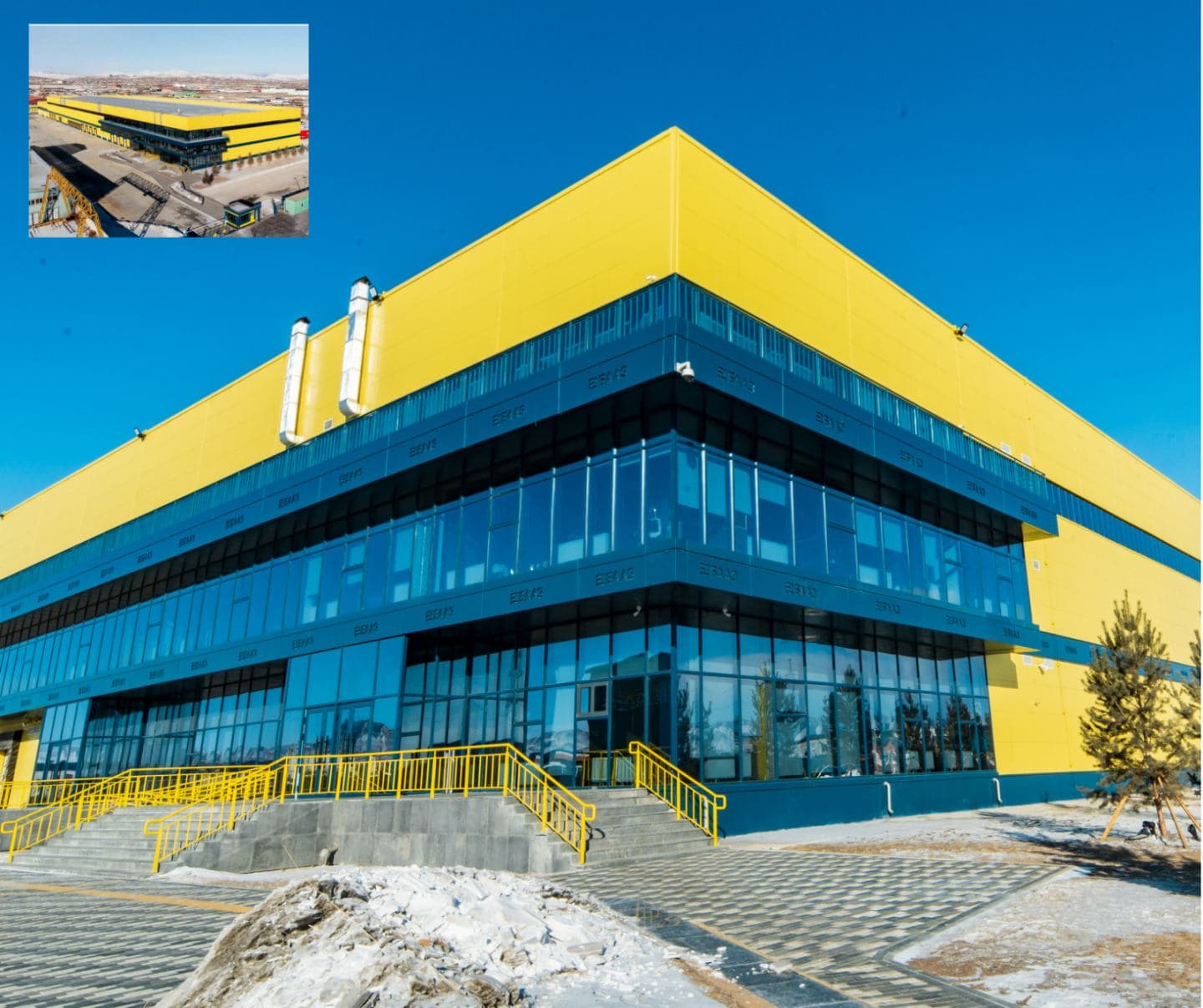 Их Майдар төслийн суварган барилга угсралт